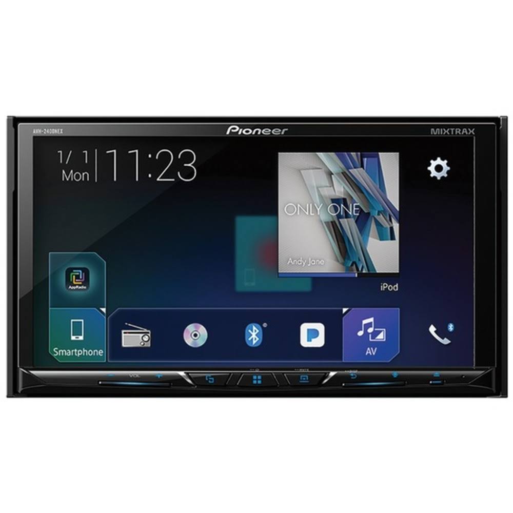 Pioneer Avh-2400nex 7x22 Double-DIN In-Dash NEX DVD Receiver