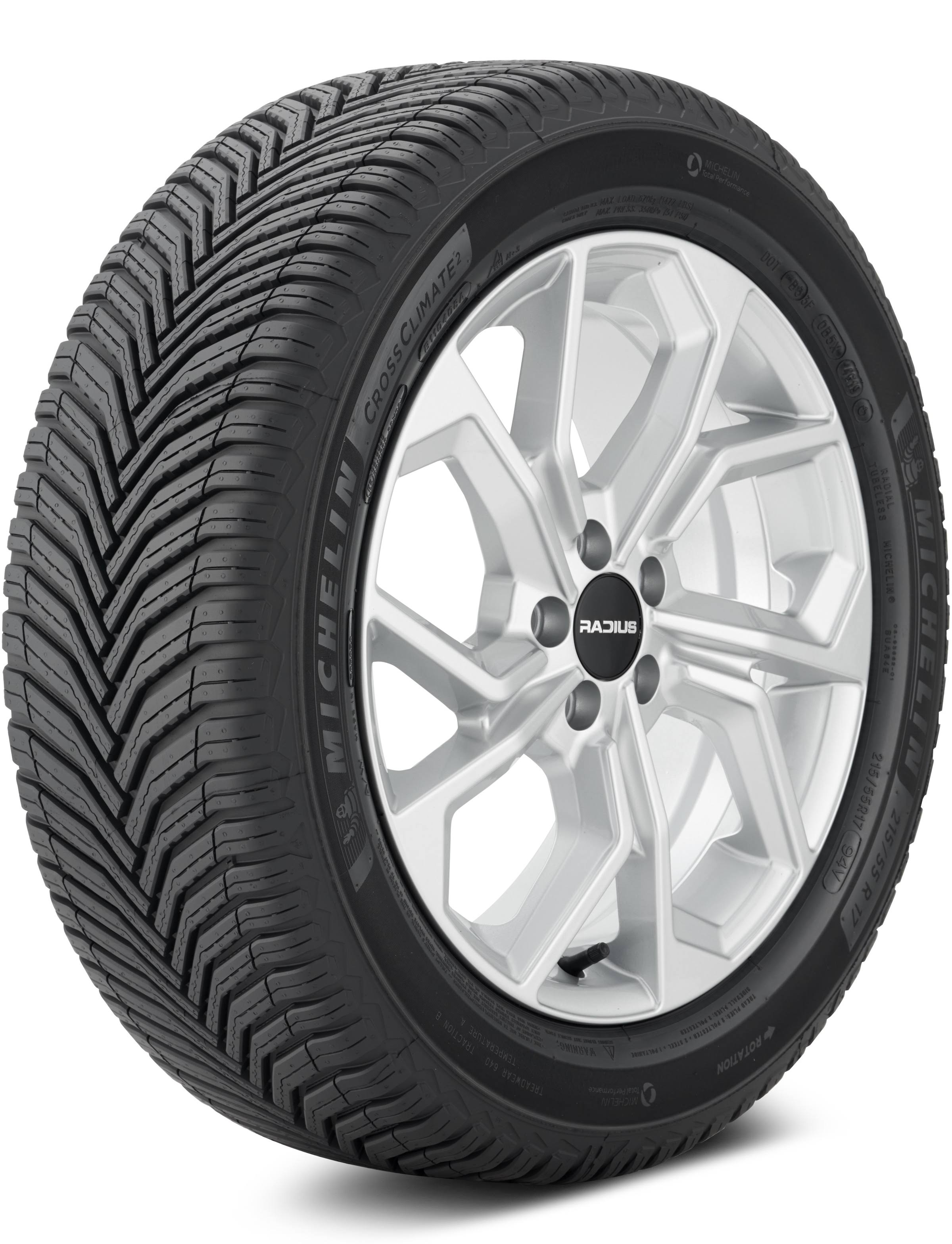 Michelin CrossClimate 2 CUV Tire 235/55R19