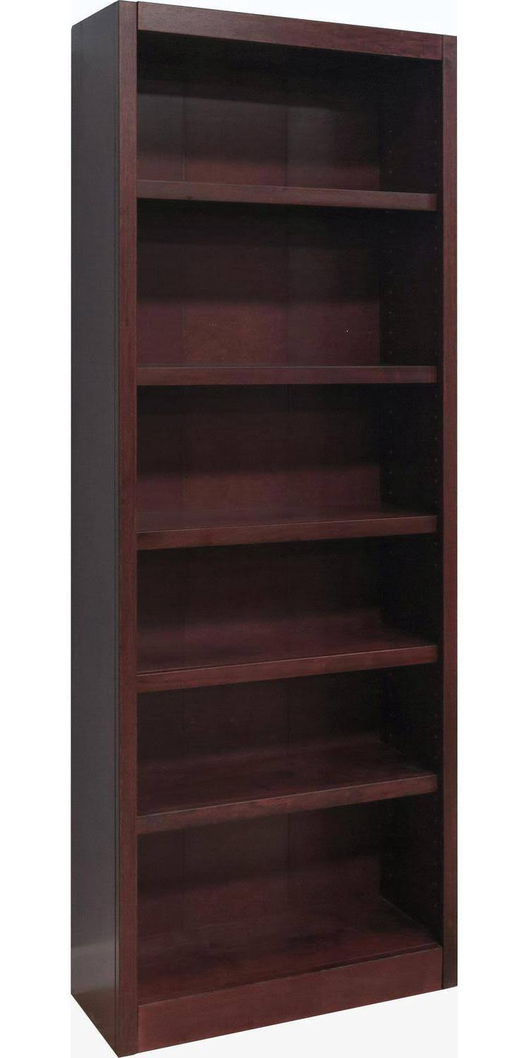 Concepts in Wood Bookcase 6 Shelves Cherry