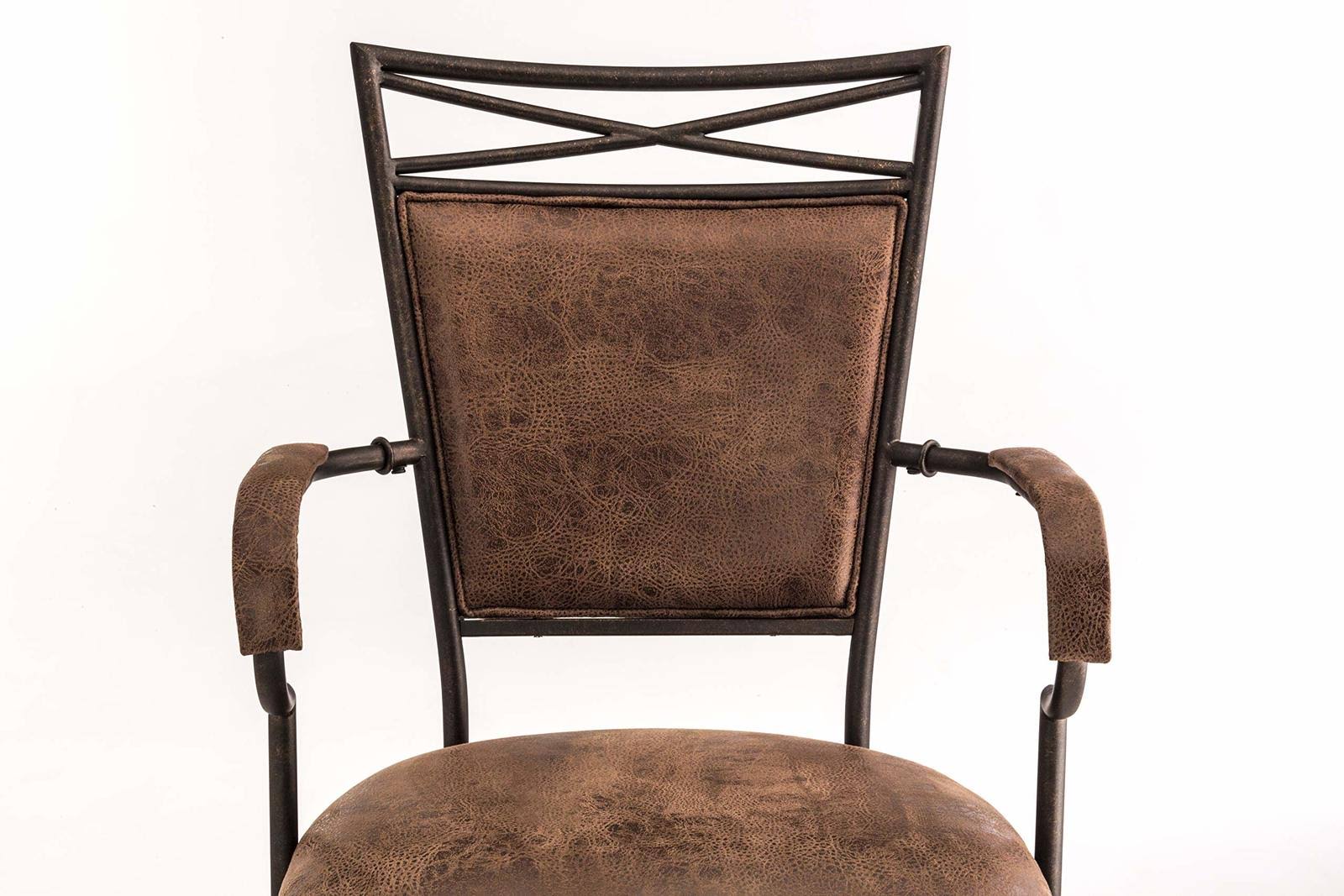 Hillsdale Bridgetown Swivel Tilt Counter Stool, Aged Bronze Finish