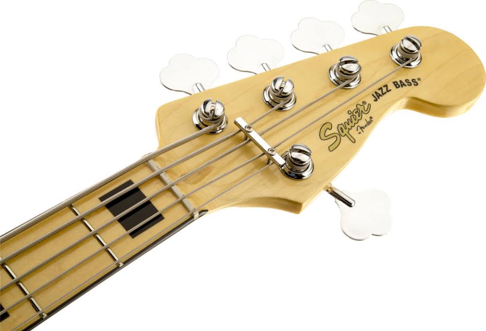 Squier Vintage Modified Jazz V Electric Bass, 5-String, Natural