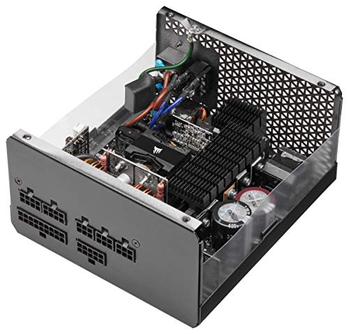 CORSAIR RM1000x Shift Fully Modular ATX Power Supply - 80 Plus Gold - ATX 3.0 - PCIe 5.0 - Zero RPM - Modular Side Interface - White