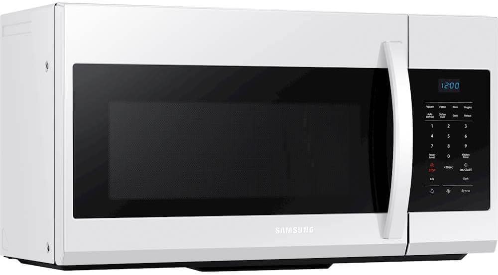 Samsung 1.7 Cu. Ft. White Over-The-Range Microwave