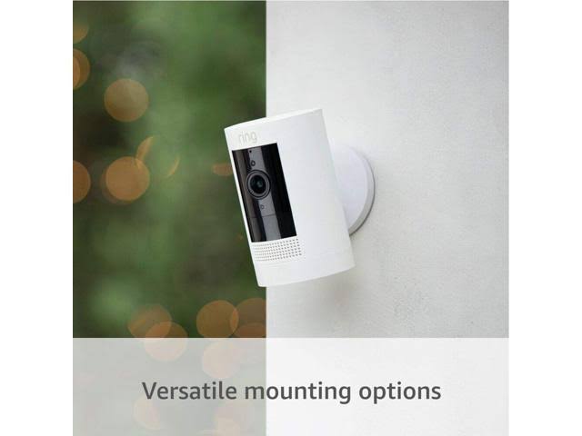 Ring Stick Up Cam Battery HD Security Camera (2-Pack, White)