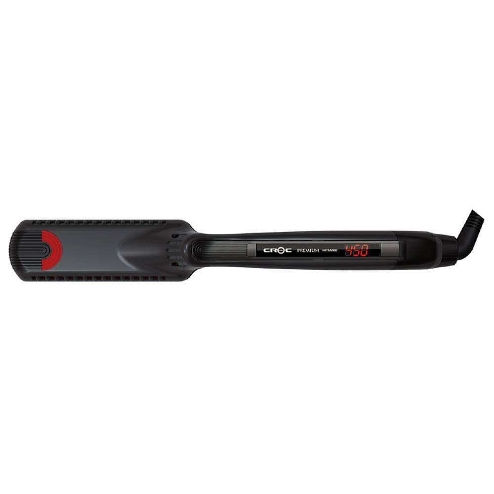 The New Croc Classic Infrared Black Titanium 1.5x22 Flat Iron