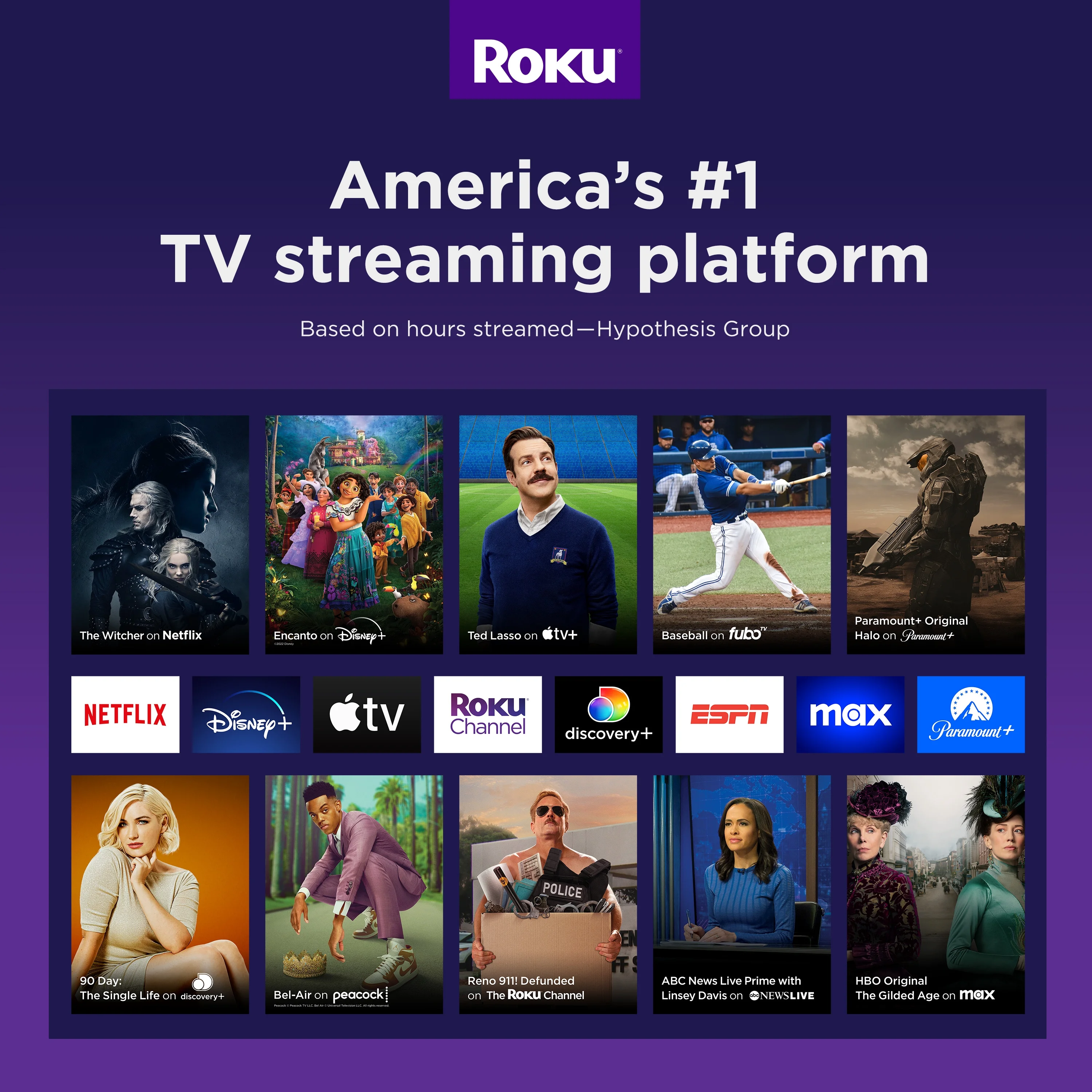 Roku 50 Select Series 4K HDR Smart RokuTV with Enhanced Voice Remote, Brilliant 4K Picture, Automatic Brightness, and Seamless Streaming