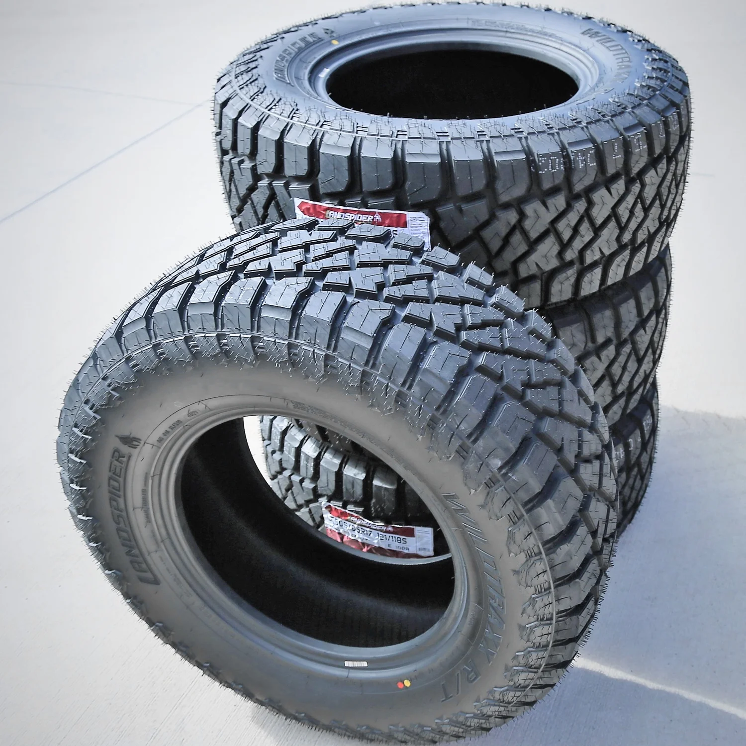 Tire Landspider Wildtraxx R/T LT 325/65R18 Load E 10 Ply RT Rugged Terrain Fits: 2023 Ram 1500 TRX