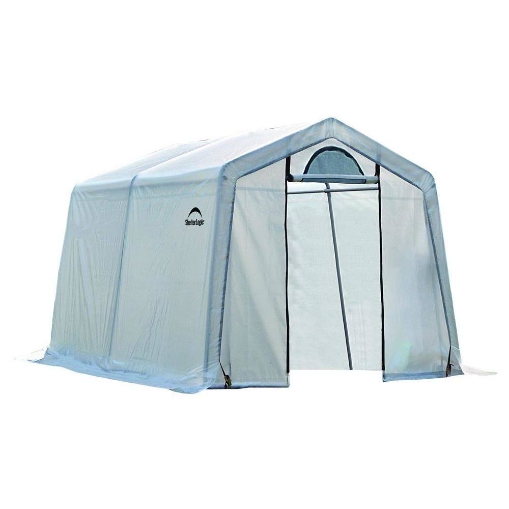 ShelterLogic Firewood Seasoning Shed, 10 ft. x 10 ft. x 8 ft.