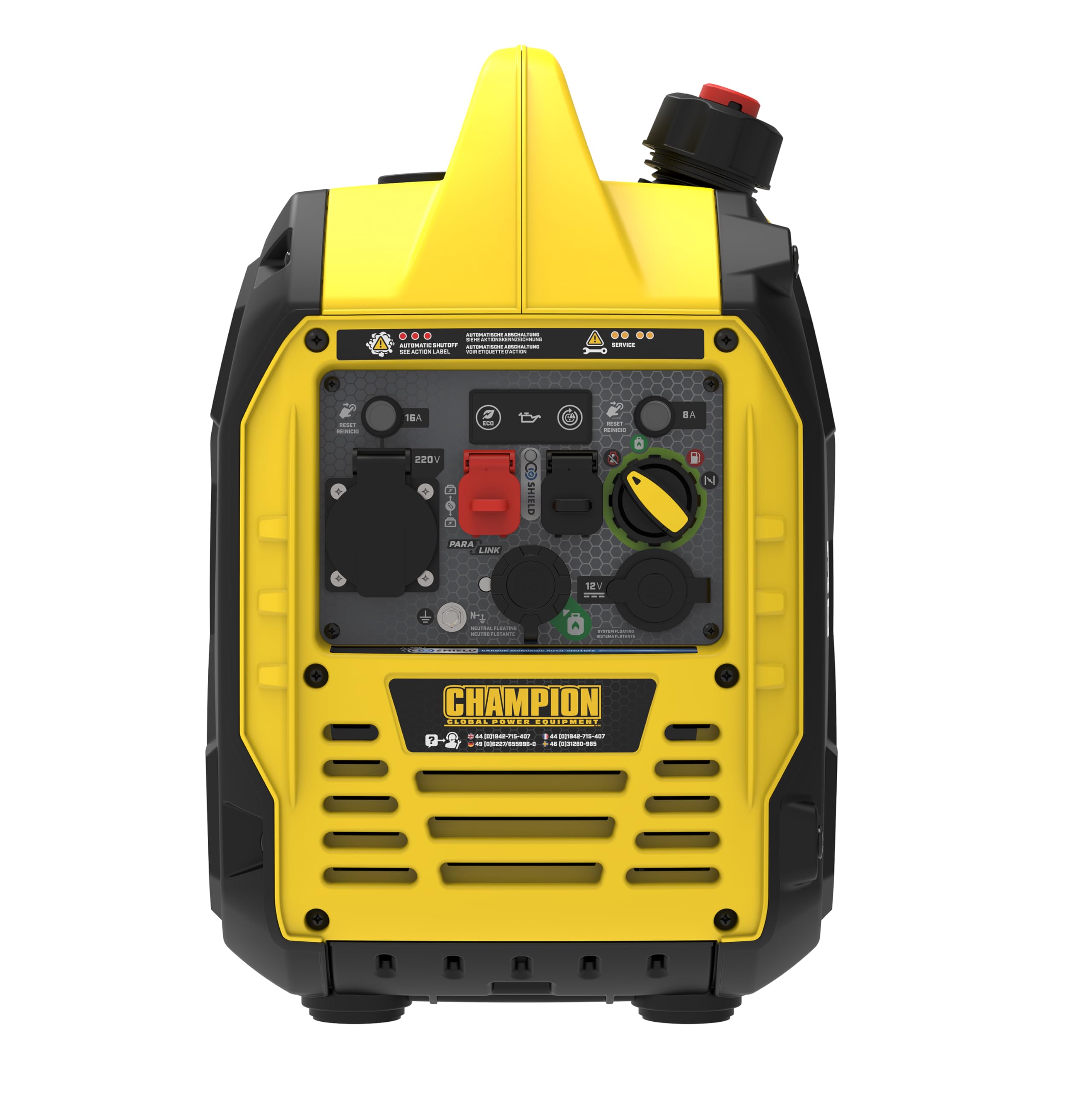 Champion Power Equipment Dual Fuel Power Converter (Max Power 3000 W, Portable Inverter, Running Time up to 11.5 Hours, Extremely Quiet, Emergency Generator) 93001i-DF-EU