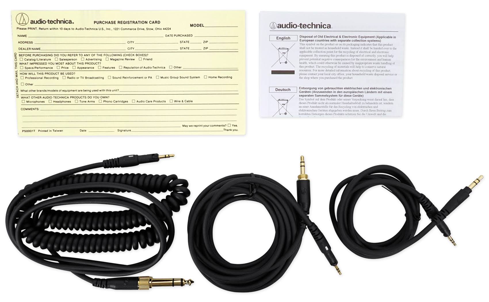 Audio-Technica ATH-M70x Pro Monitor Headphones ATH-M70x