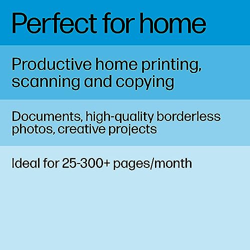 HP ENVY Inspire 7955e Wireless Color Inkjet Printer, Print, scan, copy, Easy setup, Mobile printing, Best-for home, 3 month Instant Ink trial included, White