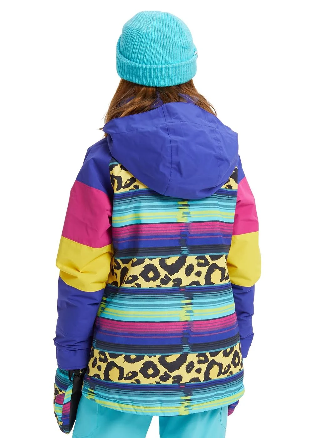 Burton Girls& Hart Jacket, Leopardy Cat Multi, L