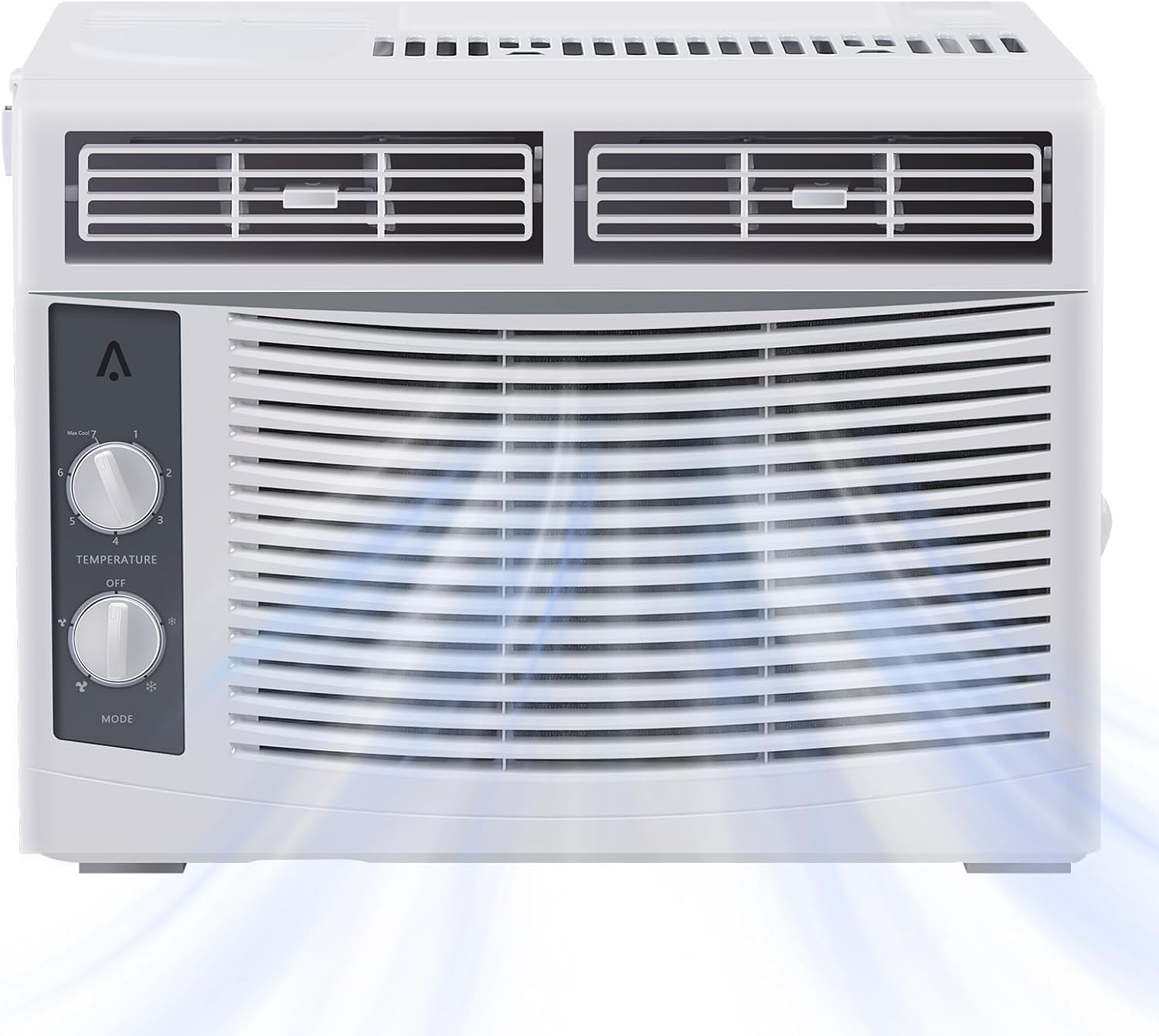 5000 BTU Air Conditioner Window Unit with Easy-to-Use Mechanical Controls, Window AC Unit Fast Cooling up to 150 Sq.Ft. Energy Savings, Quiet Operation, 110-115V