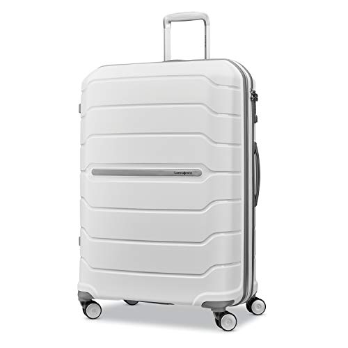 Samsonite Freeform 21-Inch Hardside Carry-On Luggage - Hardshell Carry-On Suitcase - TSA, Airline-Approved - Expandable Hard Shell, Smooth Rolling Spinner Wheels for Lightweight Travel - Navy