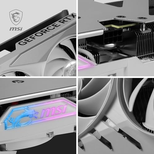 MSI GeForce RTX 4060 Ti Ventus 2X Black 8G OC Graphics Card -NVIDIA RTX 4060 Ti, 8GB GDDR6 Memory, 18Gbps, PCIe 4.0, DLSS3