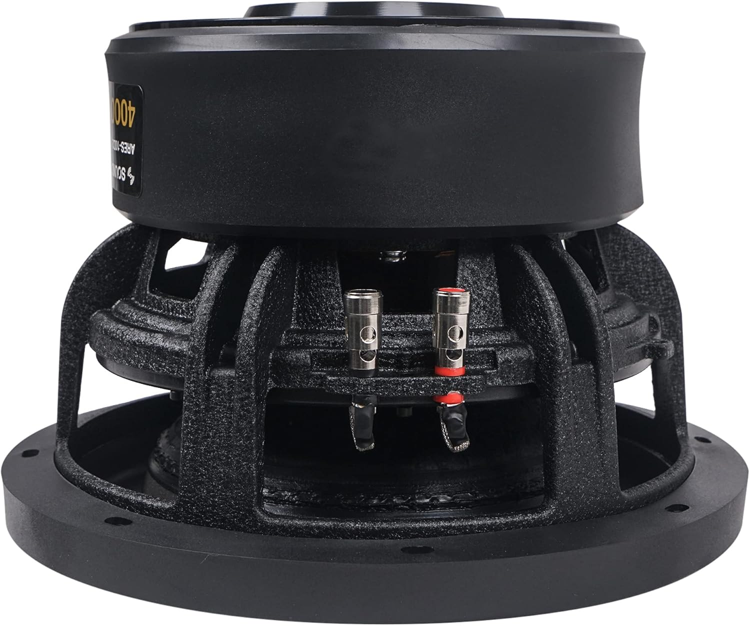 Sound Town 10" Dual Voice Coil 1000W Car Audio Subwoofer, Dual 4-Ohm, CEA Rated (ARES-10D4)