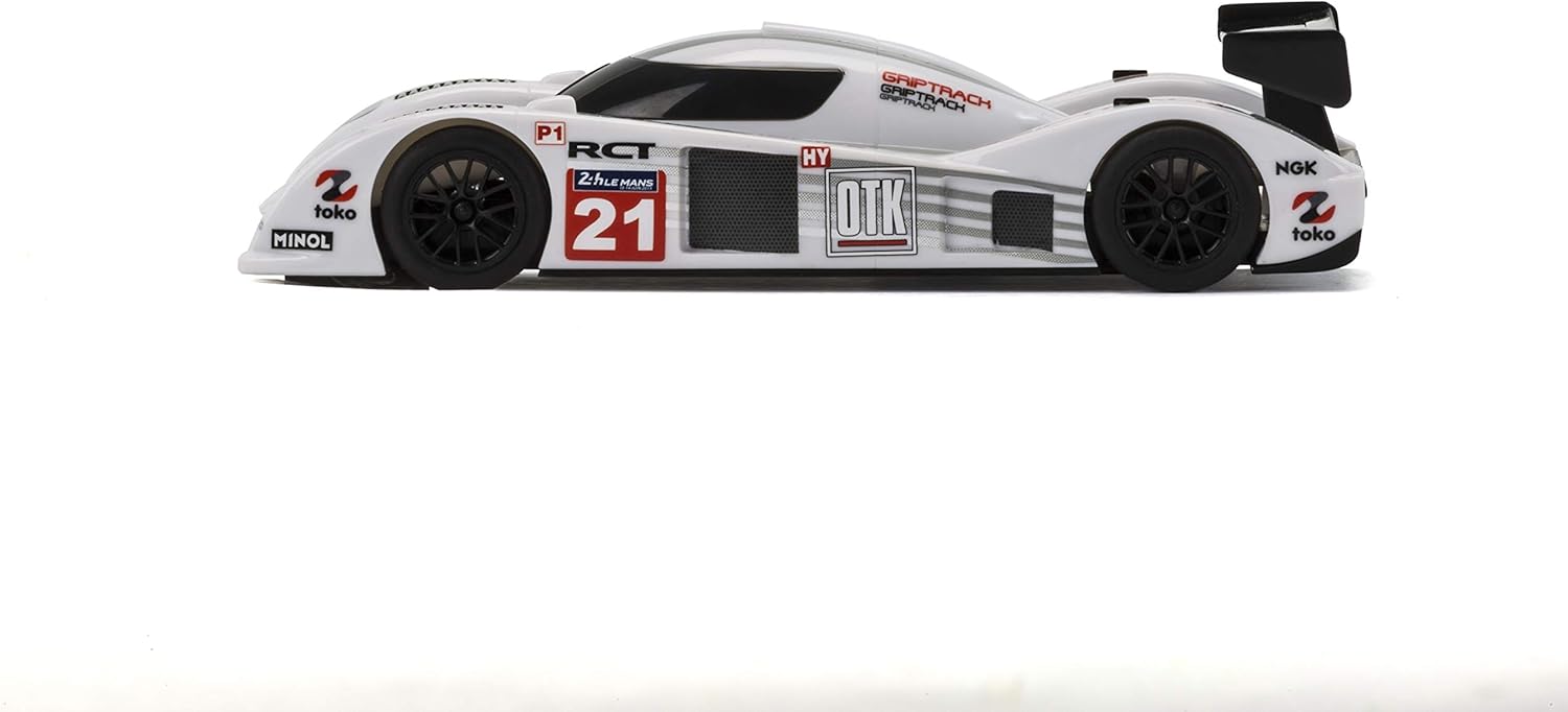 Scalextric C1368T 24 Hr Le Mans Sports Cars Slot Car Analog 1:32 Race Track Set, Red/White/Black