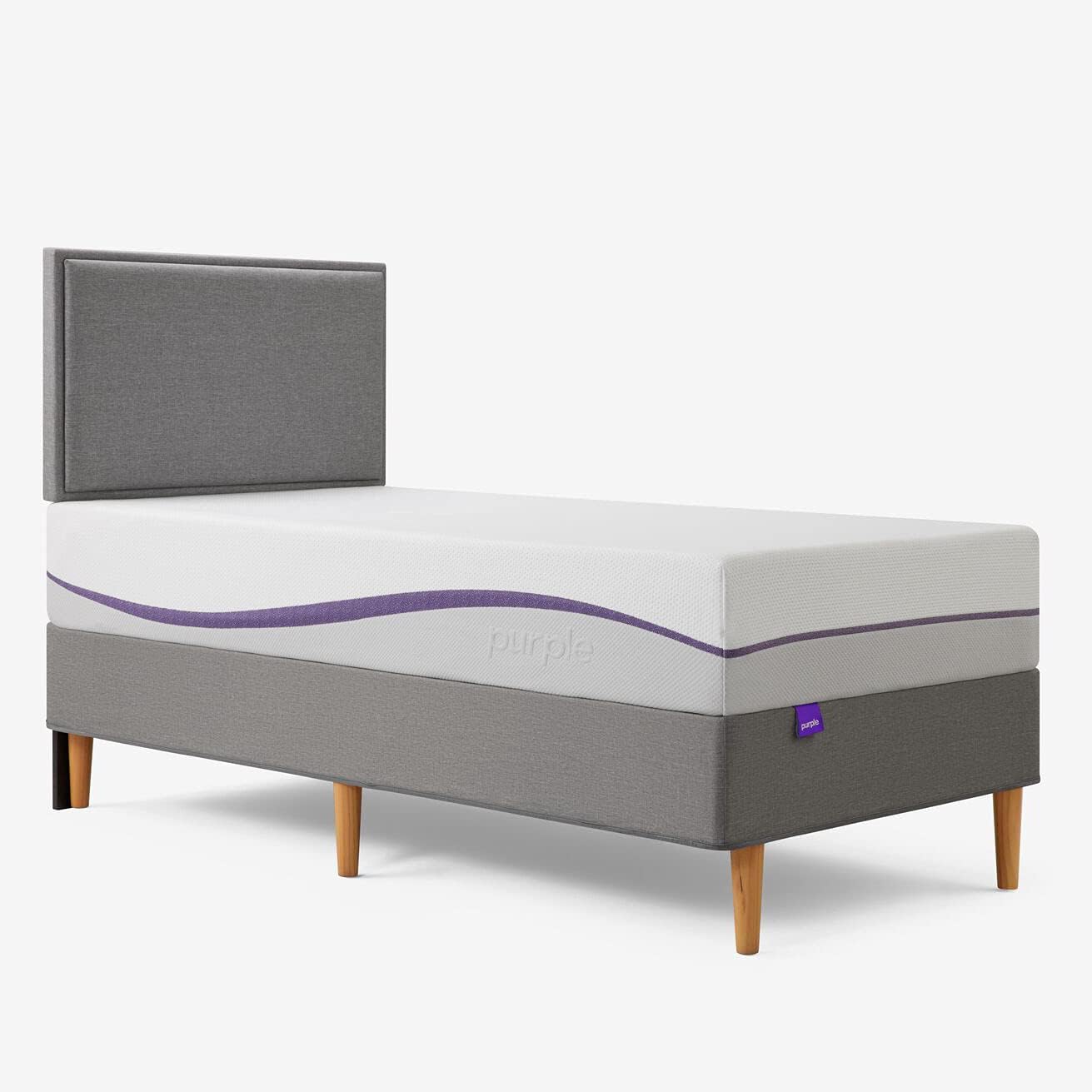 Purple Mattress - Twin, GelFlex Grid, Better Than Memory Foam, Temperature Neutral, Responsiveness, Breathability, Made in USA