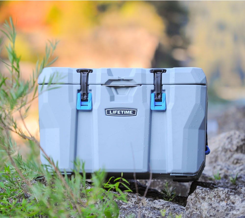 Lifetime 90820 55 Quart High Performance Cooler, Grey