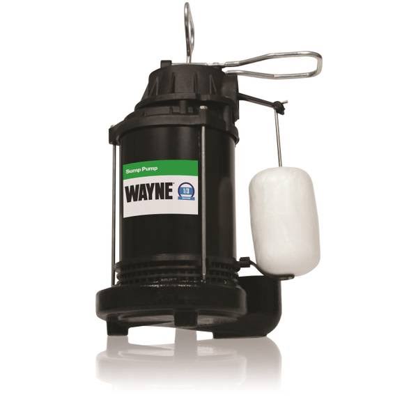Wayne Cast Iron 1/3 HP Submersible Sump Pump Cdu790