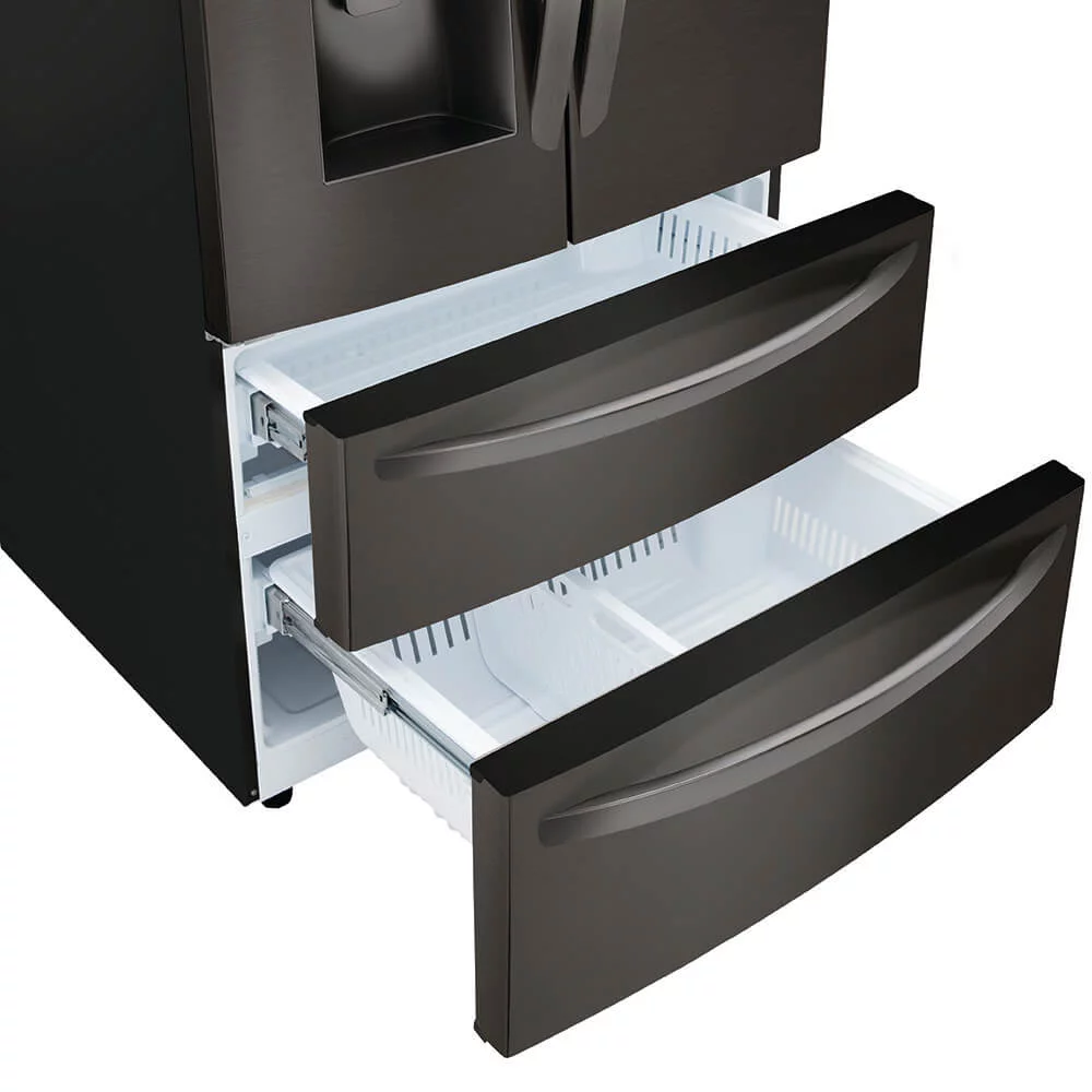 36 Inch 4-Door French Door Refrigerator with 27.8 cu. ft. Capacity