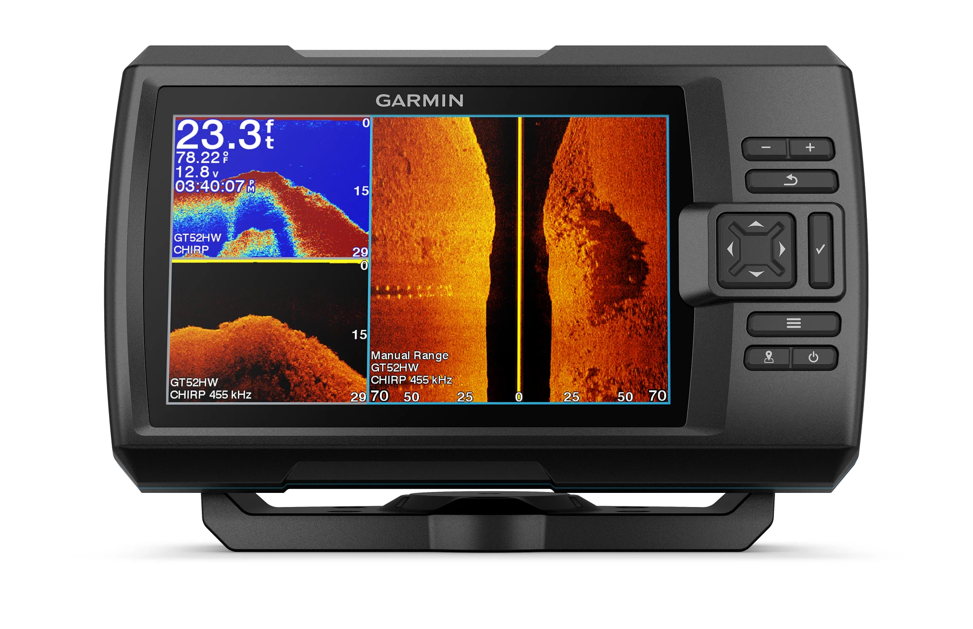 Garmin Striker Vivid 7sv 7 Fishfinder GPS Track Plotter With GT52