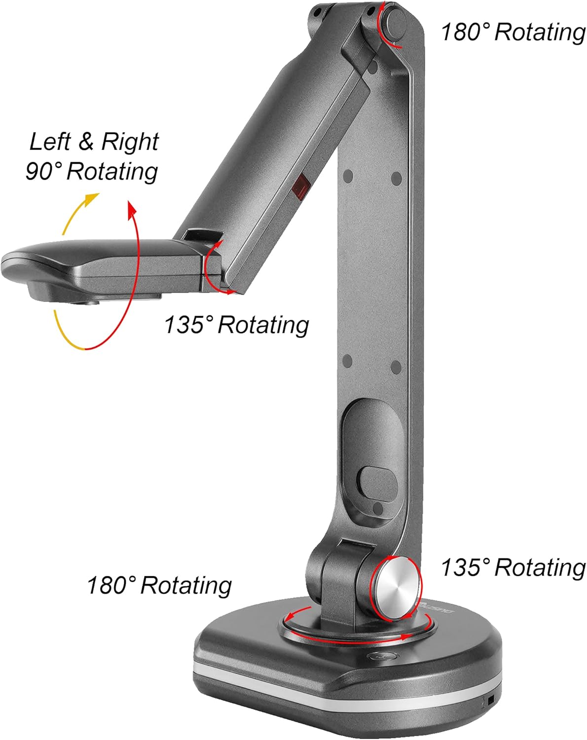JOYUSING 8MP HD USB Document Camera for Teachers with Light, Mac, Windows, Chromebook Compatible Excellent for Online Teaching, Distance Learning, Web Conferencing