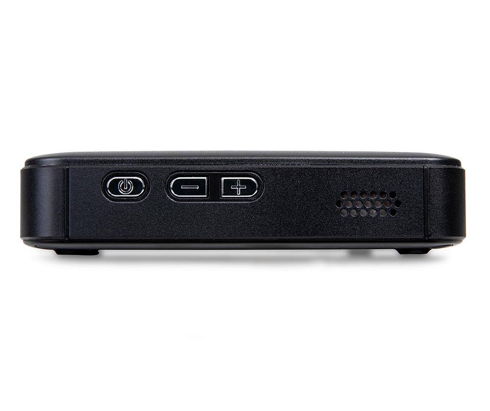 MIROIR - Micro Pro Projector M125 480p DLP LED Portable Projector - Black