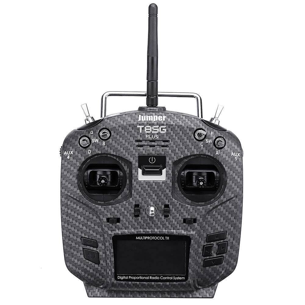 Topacc Jumper T8SG V2.0 Plus Carbon Special Edition Hall Gimbal Multi-protocol Advanced Transmitter for Flysky FrSky