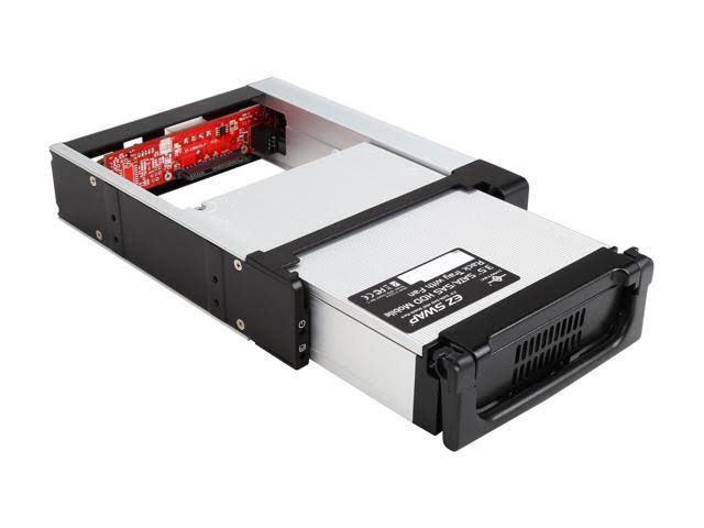 Vantec MRK-320ST-BK EZ Swap 3.5Inch SATA/SAS HDD Mobile Rack