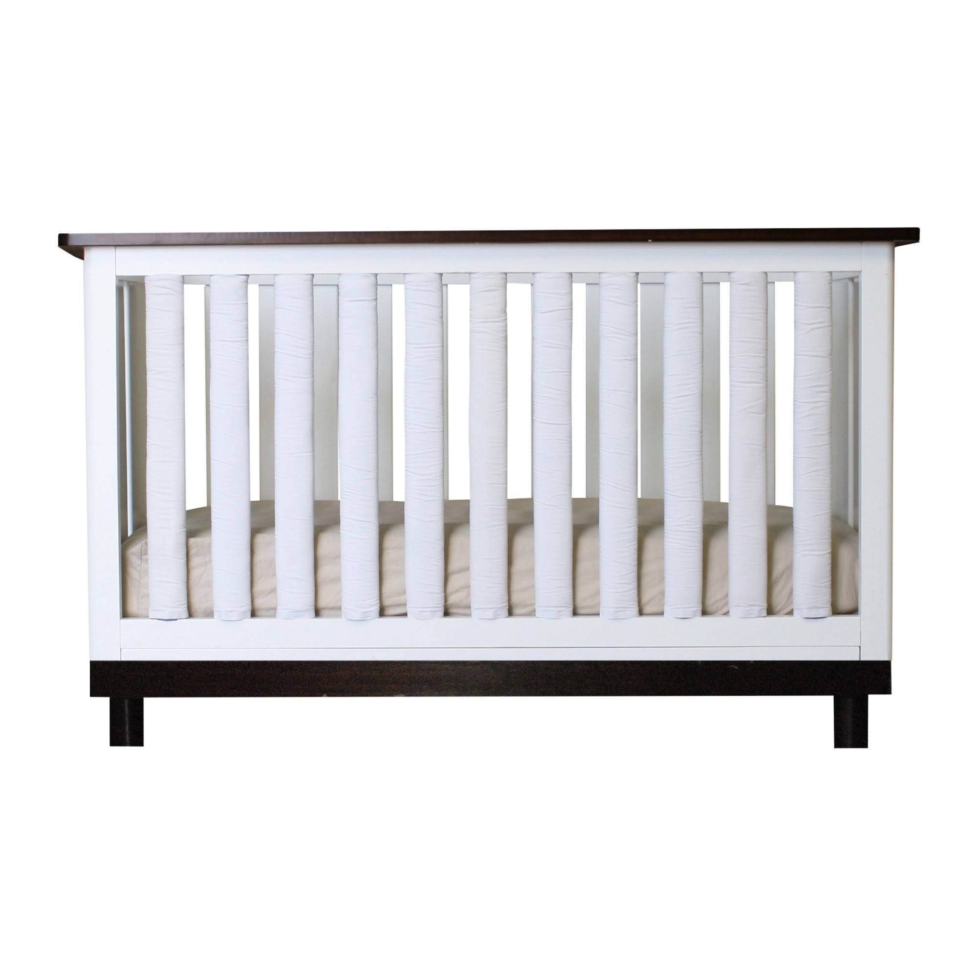 Go Mama Go Designs 24-Pack Pure Safety Vertical Crib Liners in True White