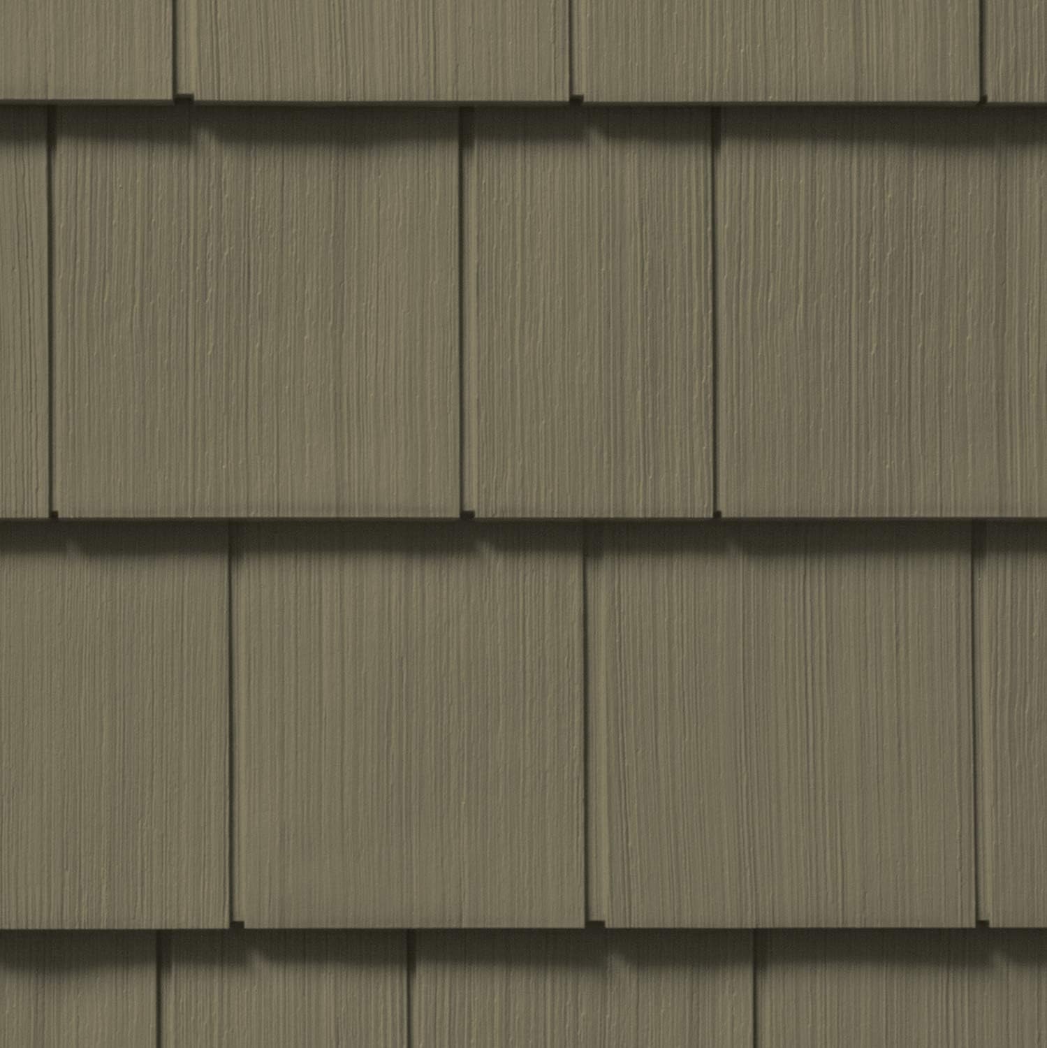 Cedar Impressions Double 7in. Straight Edge Perfection Shingles Siding (1/2 Square) Savannah Wicker
