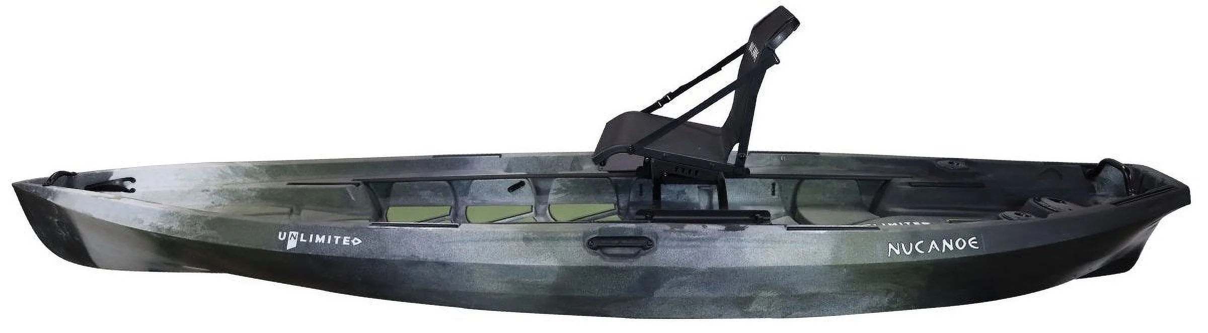 2023 Nucanoe Unlimited Fishing Kayak with Fusion 360 Seat