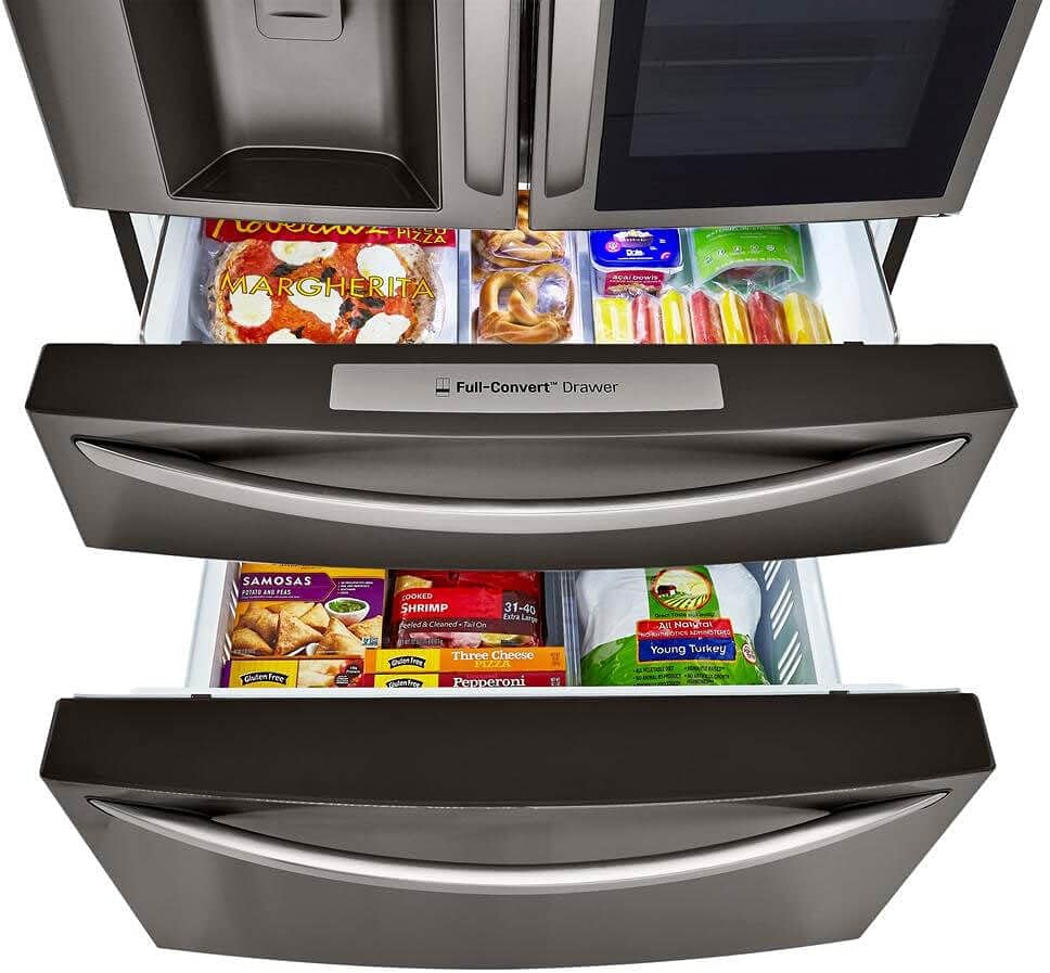 23 cu. ft. Smart wi-fi Enabled InstaView™ Door-in-Door® Counter-Depth Refrigerator with Craft Ice™ Maker