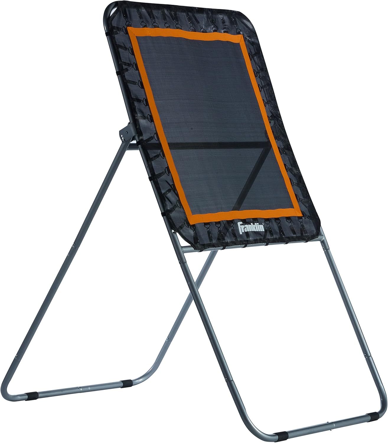 Franklin Sports Lacrosse Rebounder - Lax Bounce Back Net + Rebounder - Portable Shooting Practice Training Aid for Kids + Adults - 4' x 3'