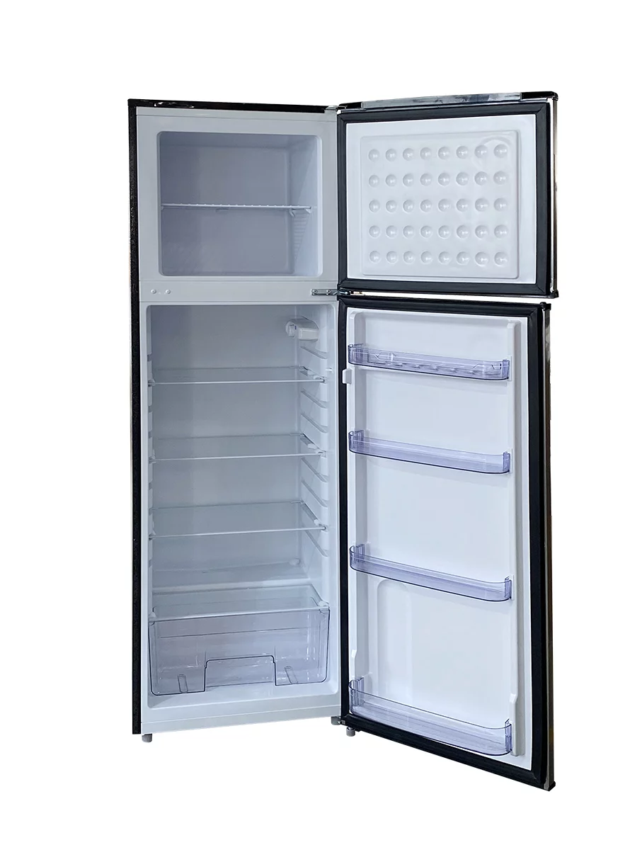 RCA - 10 Cu. ft Top-Freezer Apartment-Size Refrigerator - Stainless