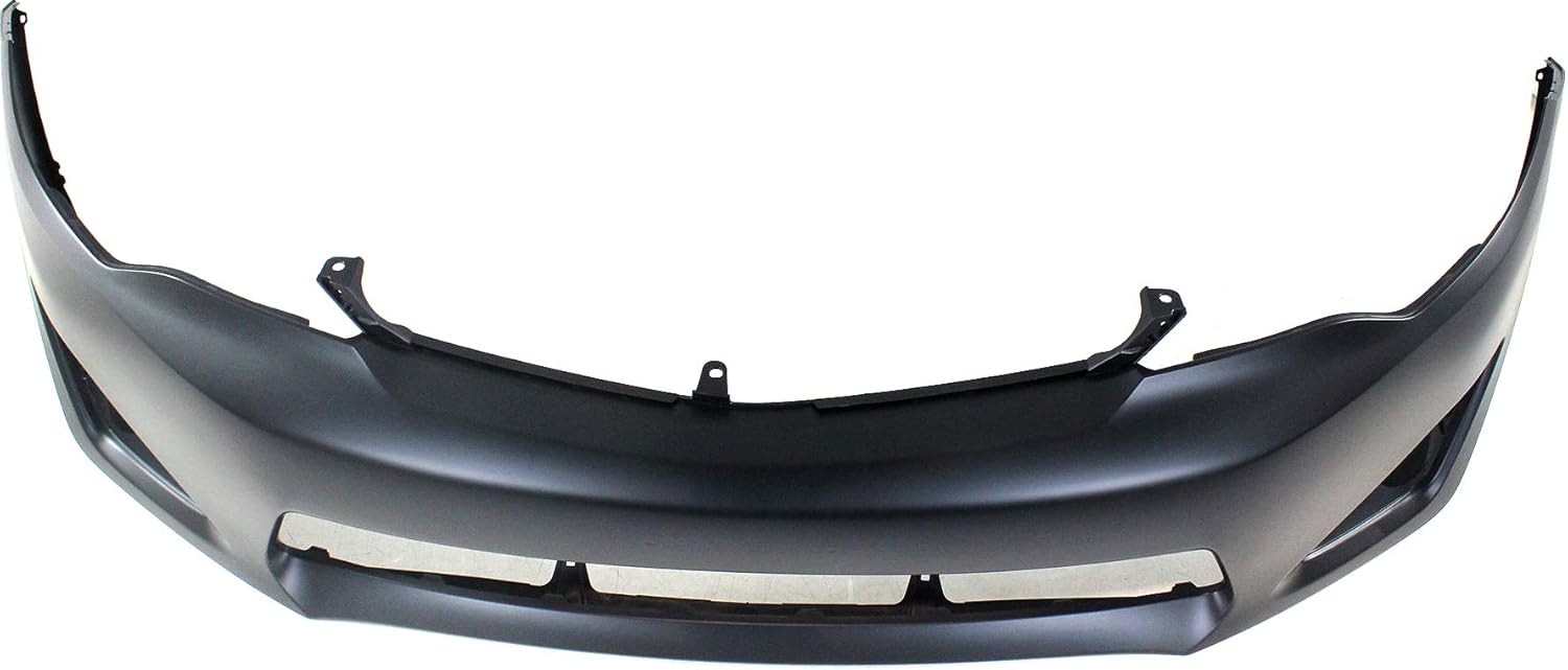 Evan-Fischer Front Bumper Cover Compatible with 2012-2014 Toyota Camry Primed L/LE/XLE/Hybrid Models