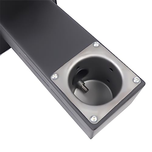 Pellet Smoker Hopper Assembly Kit, Intelligent Digital Temperature Controller Electric Wood Pellet Smoker Grill Part for Grill, Smoke, Bake, Roast, Braise, and BBQ (Mechanical Knob)