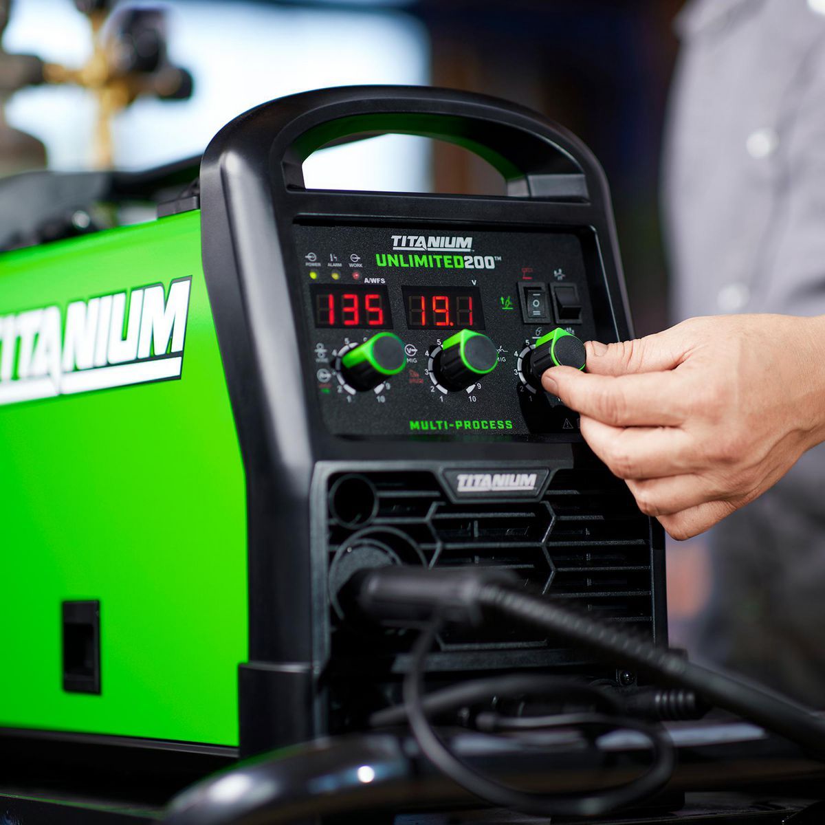 TITANIUM UNLIMITED 200 Professional Multiprocess Welder with 120/240V Input