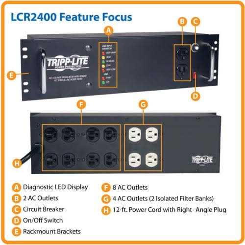 Tripp Lite 2400W Line Conditioner LCR2400 - Shop Hardware Tools Online Store