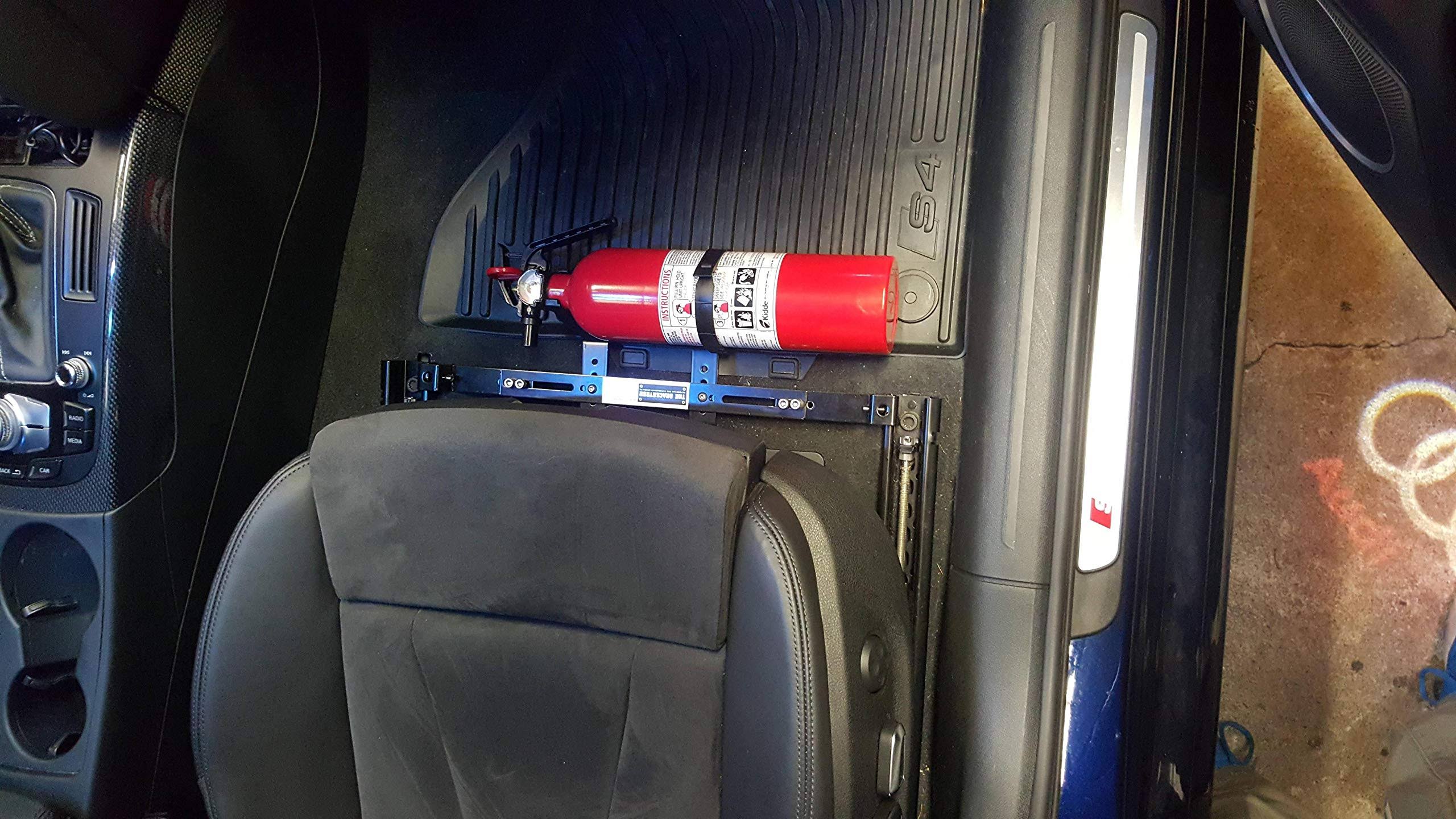The Bracketeer UFEB1317/D Car Fire Extinguisher Bracket Universal