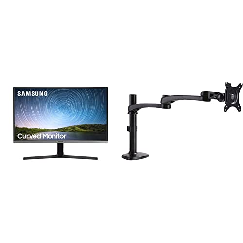 Samsung 27-Inch CR50 Frameless Curved Gaming Monitor (LC27R500FHNXZA) – 60Hz Refresh, Computer Monitor, 1920 x 1080p Resolution, 4ms Response, FreeSync, HDMI