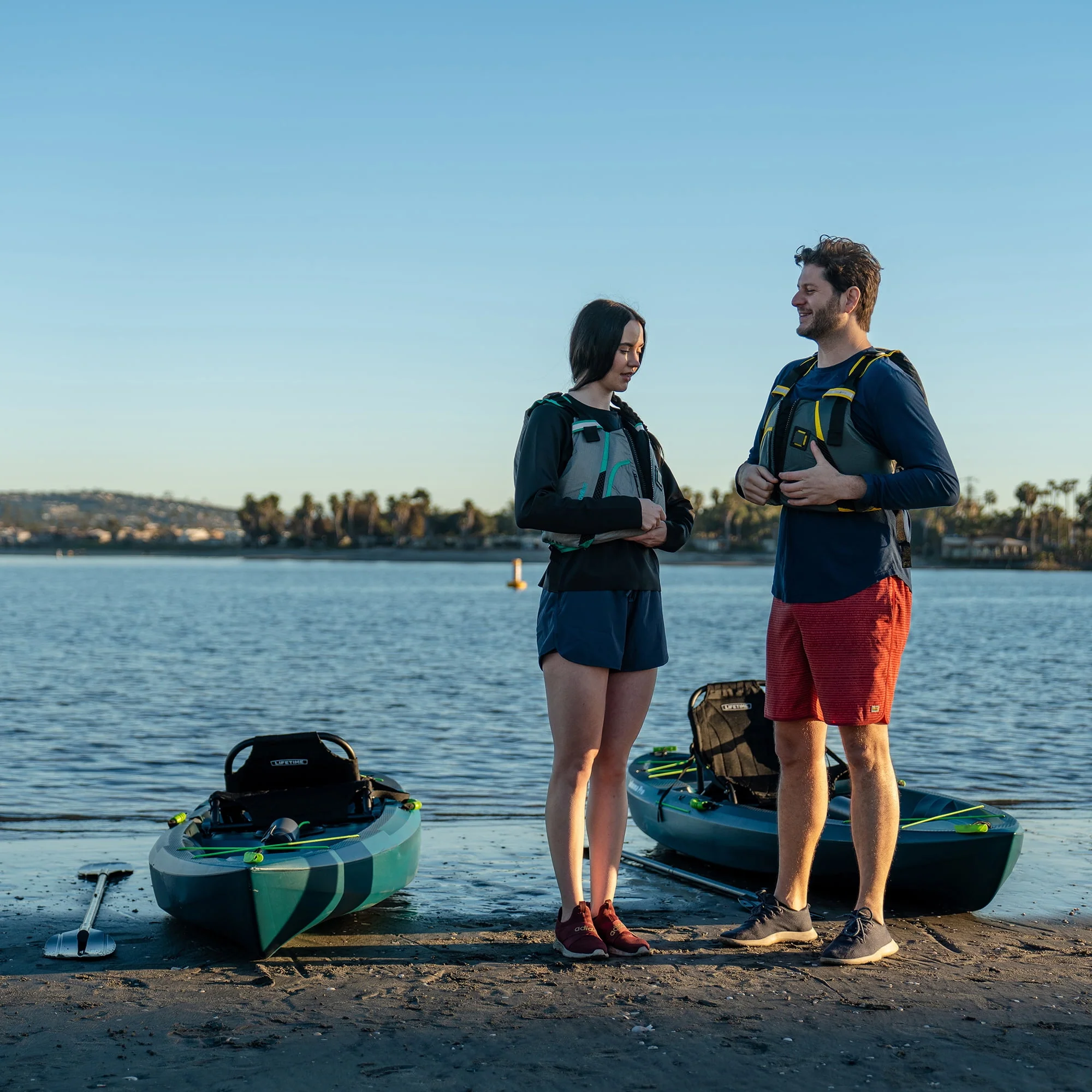 Lifetime Tahoma Pro 123 inch Sit-on-Top Kayak, Aurora Fusion (91191)