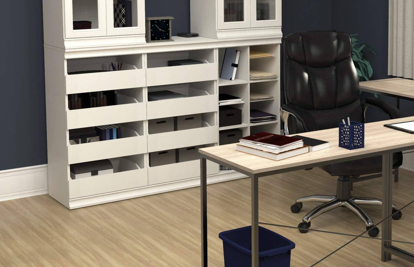 ClosetMaid 4561 Modular Closet Storage Stackable Unit with 4-Drawers White