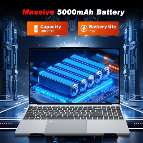 2025 Gaming Laptop,15.6 Inch Laptop,Laptops 16GB 512GB SSD,Laptop Computer N5095,Traditional Laptop Computers 180 Angle Opening,Lap top Fingerprint Unlock Backlit Keyboard,1920X1080 FHD IPS MINI-HDMI