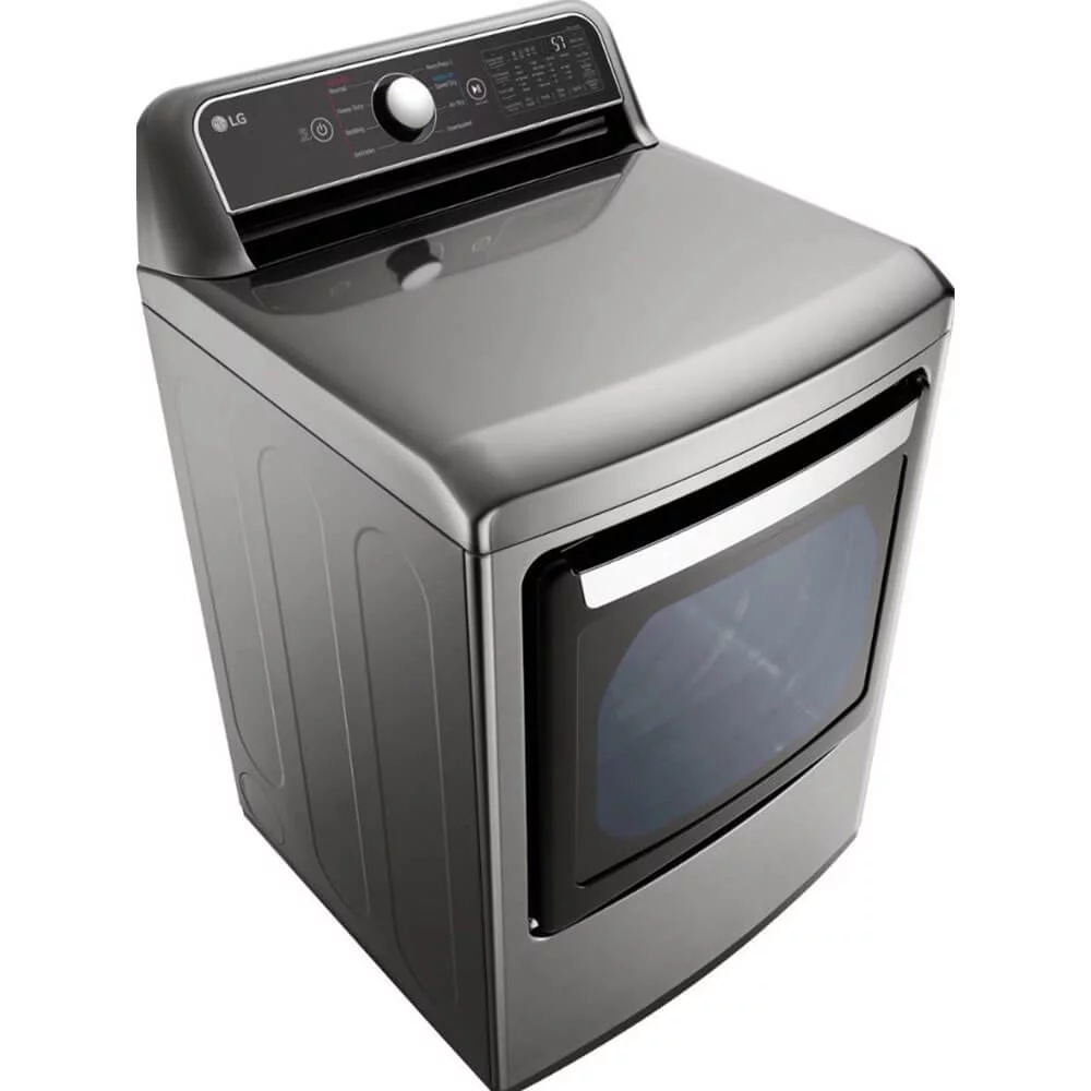 Lg Dlg7401 27" Wide 7.3 Cu. Ft. Energy Star Certified Gas Dryer - Graphite Steel