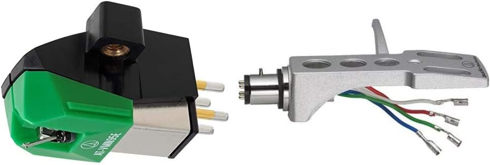 Audio-Technica AT-VM95E Dual Moving Magnet Turntable Cartridge Green