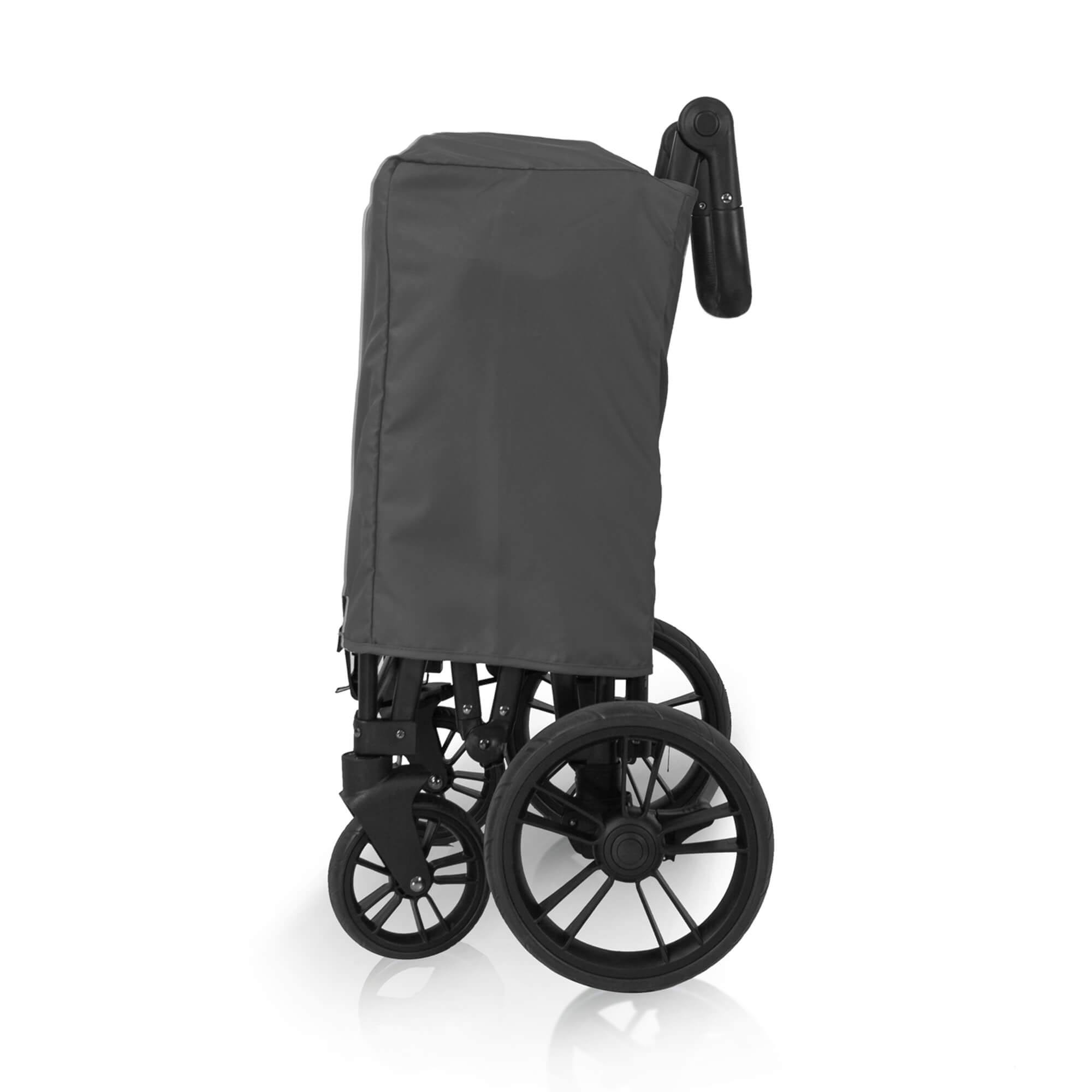 Wonderfold Wagon X2 Pull/Push Double Stroller Wagon Black