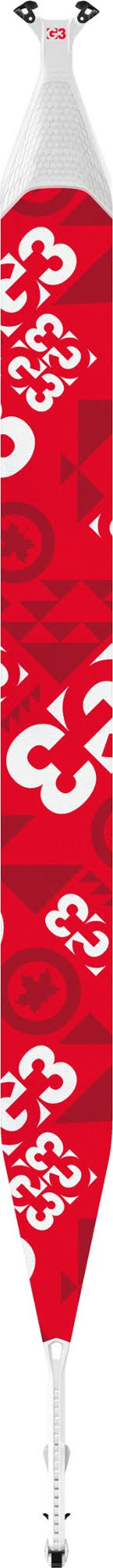 G3 Alpinist+ Universal Climbing Skins - 115 mm Red L