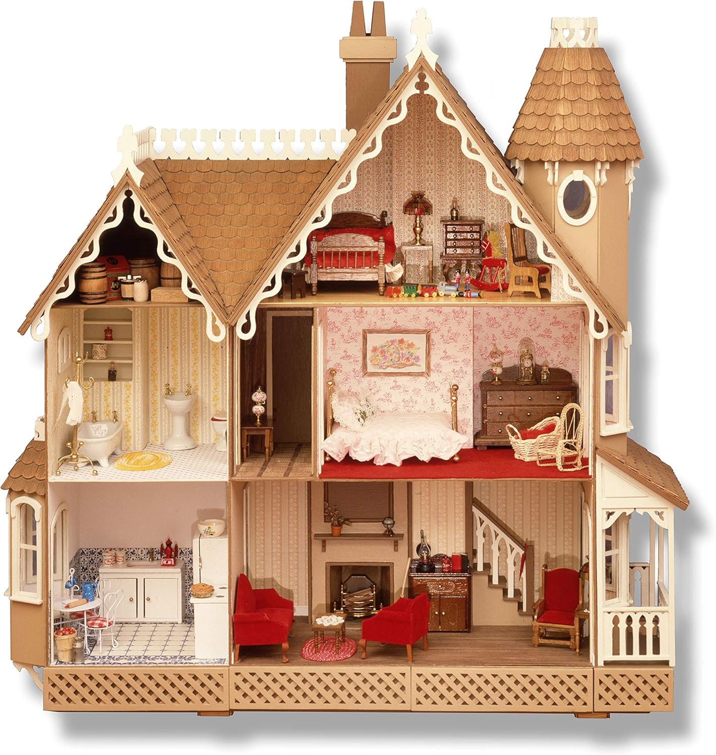 Greenleaf McKinley Dollhouse Kit - 1 Inch Scale